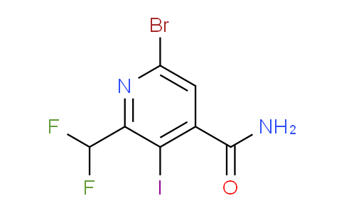 AM90084 | 1806866-05-6 | 6-Bromo-2-(difluoromethyl)-3-iodopyridine-4-carboxamide