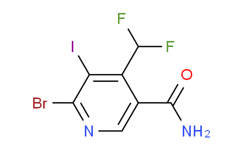 AM90088 | 1804464-36-5 | 2-Bromo-4-(difluoromethyl)-3-iodopyridine-5-carboxamide