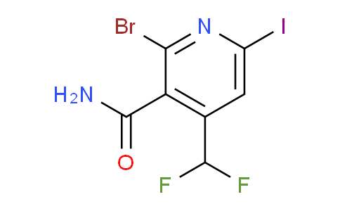 AM90090 | 1806908-14-4 | 2-Bromo-4-(difluoromethyl)-6-iodopyridine-3-carboxamide