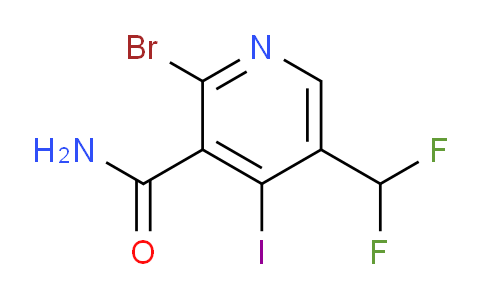 AM90095 | 1805245-92-4 | 2-Bromo-5-(difluoromethyl)-4-iodopyridine-3-carboxamide