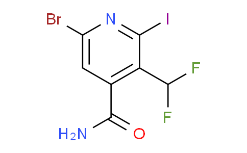 AM90096 | 1806866-01-2 | 6-Bromo-3-(difluoromethyl)-2-iodopyridine-4-carboxamide