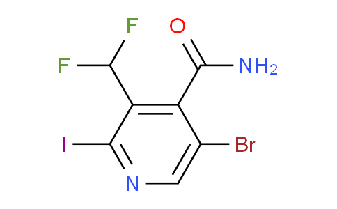AM90097 | 1805919-37-2 | 5-Bromo-3-(difluoromethyl)-2-iodopyridine-4-carboxamide