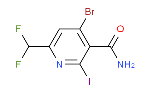 AM90102 | 1805416-82-3 | 4-Bromo-6-(difluoromethyl)-2-iodopyridine-3-carboxamide