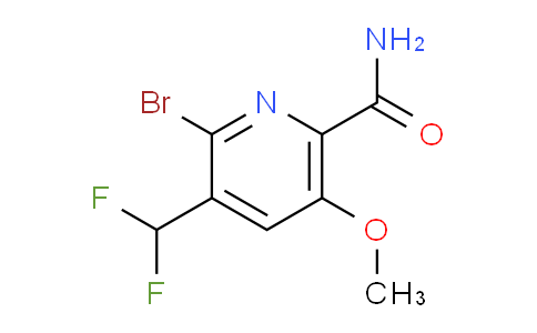 AM90117 | 1805340-33-3 | 2-Bromo-3-(difluoromethyl)-5-methoxypyridine-6-carboxamide