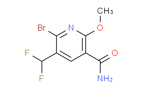 AM90122 | 1805359-97-0 | 2-Bromo-3-(difluoromethyl)-6-methoxypyridine-5-carboxamide