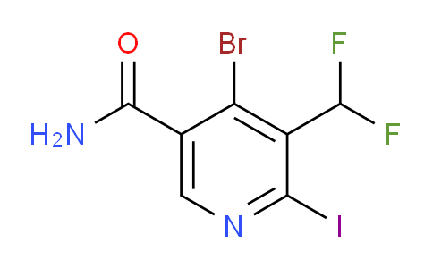 AM90123 | 1805919-47-4 | 4-Bromo-3-(difluoromethyl)-2-iodopyridine-5-carboxamide