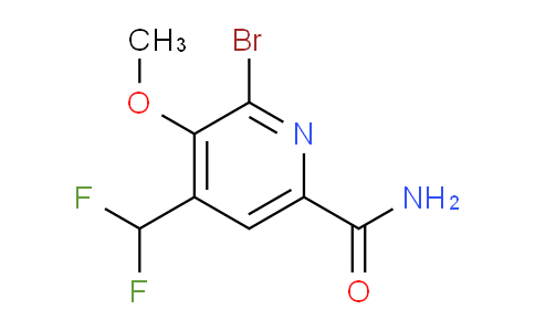 AM90124 | 1805340-41-3 | 2-Bromo-4-(difluoromethyl)-3-methoxypyridine-6-carboxamide