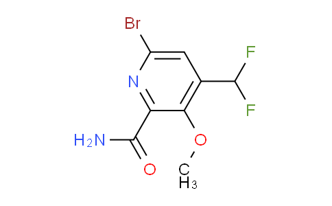 AM90126 | 1805429-81-5 | 6-Bromo-4-(difluoromethyl)-3-methoxypyridine-2-carboxamide