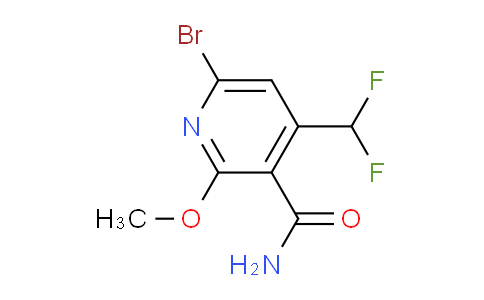 AM90127 | 1805243-39-3 | 6-Bromo-4-(difluoromethyl)-2-methoxypyridine-3-carboxamide