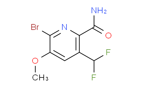 AM90128 | 1806909-15-8 | 2-Bromo-5-(difluoromethyl)-3-methoxypyridine-6-carboxamide