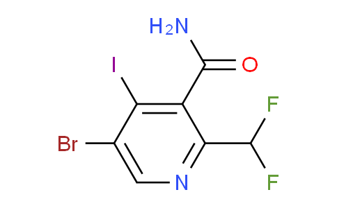 AM90130 | 1805919-58-7 | 5-Bromo-2-(difluoromethyl)-4-iodopyridine-3-carboxamide