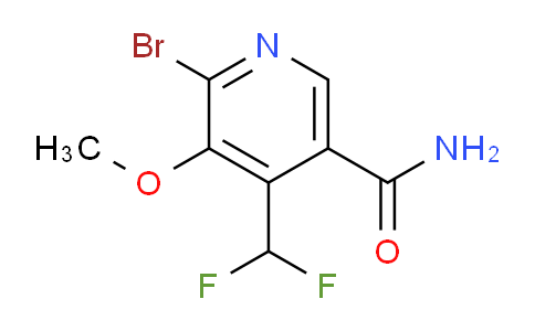 AM90134 | 1805429-68-8 | 2-Bromo-4-(difluoromethyl)-3-methoxypyridine-5-carboxamide