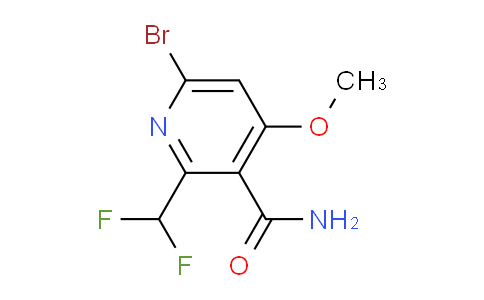 AM90136 | 1806909-38-5 | 6-Bromo-2-(difluoromethyl)-4-methoxypyridine-3-carboxamide