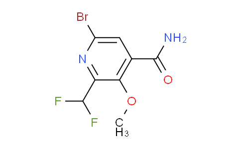 AM90137 | 1805169-08-7 | 6-Bromo-2-(difluoromethyl)-3-methoxypyridine-4-carboxamide