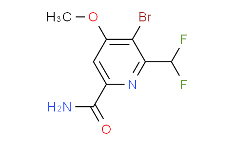 AM90138 | 1805353-45-0 | 3-Bromo-2-(difluoromethyl)-4-methoxypyridine-6-carboxamide