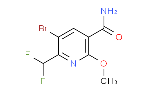 AM90141 | 1804980-18-4 | 3-Bromo-2-(difluoromethyl)-6-methoxypyridine-5-carboxamide