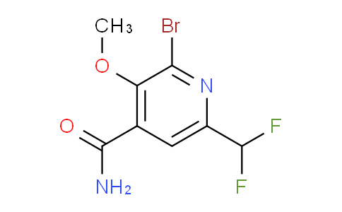 AM90143 | 1806909-29-4 | 2-Bromo-6-(difluoromethyl)-3-methoxypyridine-4-carboxamide