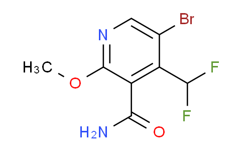 AM90146 | 1805353-60-9 | 5-Bromo-4-(difluoromethyl)-2-methoxypyridine-3-carboxamide