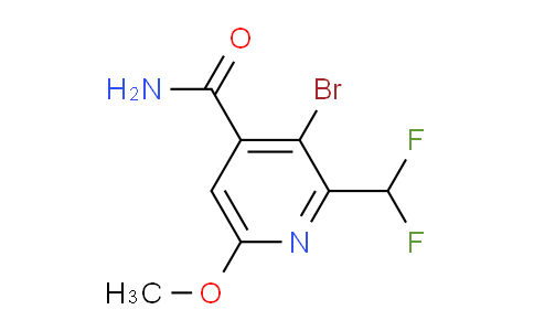 AM90147 | 1806909-49-8 | 3-Bromo-2-(difluoromethyl)-6-methoxypyridine-4-carboxamide