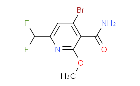 AM90155 | 1805430-61-8 | 4-Bromo-6-(difluoromethyl)-2-methoxypyridine-3-carboxamide