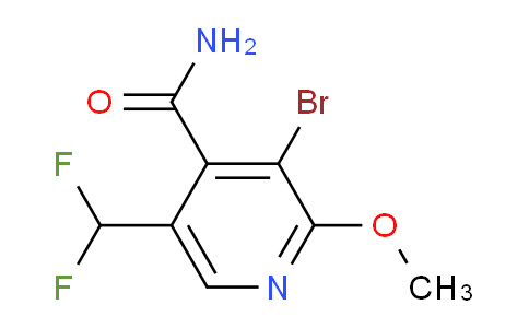 AM90156 | 1805341-62-1 | 3-Bromo-5-(difluoromethyl)-2-methoxypyridine-4-carboxamide