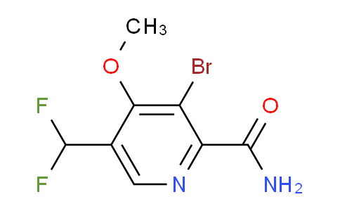 AM90157 | 1805353-68-7 | 3-Bromo-5-(difluoromethyl)-4-methoxypyridine-2-carboxamide