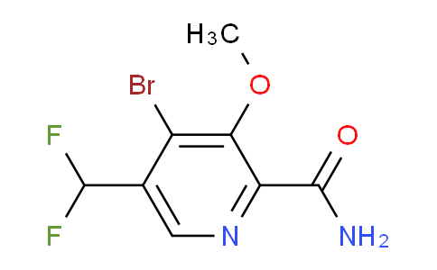 AM90158 | 1805243-77-9 | 4-Bromo-5-(difluoromethyl)-3-methoxypyridine-2-carboxamide