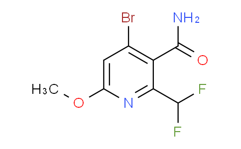 AM90164 | 1805430-49-2 | 4-Bromo-2-(difluoromethyl)-6-methoxypyridine-3-carboxamide