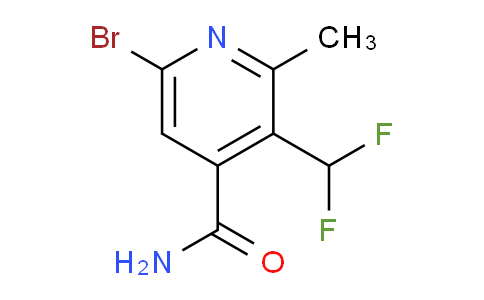 AM90181 | 1805357-36-1 | 6-Bromo-3-(difluoromethyl)-2-methylpyridine-4-carboxamide