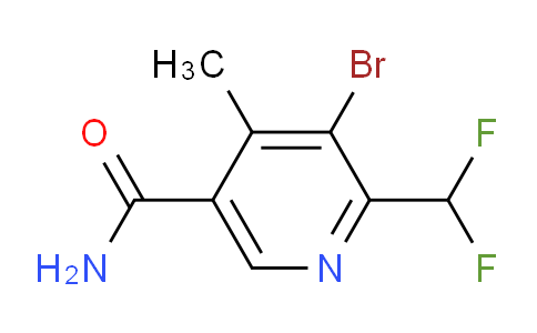 AM90186 | 1805251-28-8 | 3-Bromo-2-(difluoromethyl)-4-methylpyridine-5-carboxamide