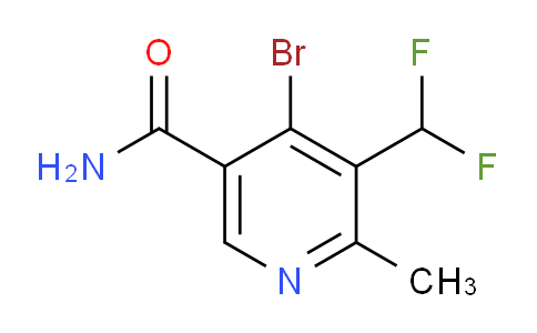 AM90191 | 1804671-63-3 | 4-Bromo-3-(difluoromethyl)-2-methylpyridine-5-carboxamide