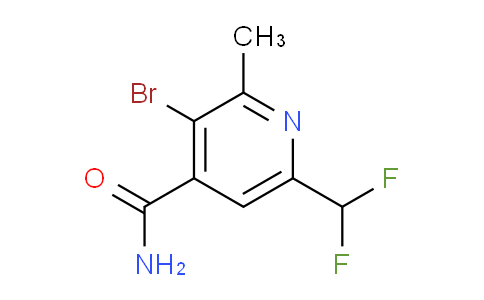 AM90202 | 1805252-03-2 | 3-Bromo-6-(difluoromethyl)-2-methylpyridine-4-carboxamide