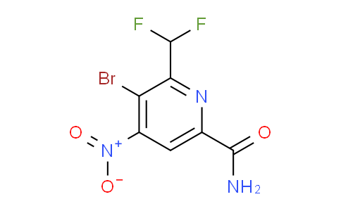 AM90218 | 1805252-55-4 | 3-Bromo-2-(difluoromethyl)-4-nitropyridine-6-carboxamide