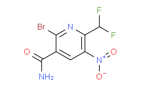 AM90219 | 1805252-48-5 | 2-Bromo-6-(difluoromethyl)-5-nitropyridine-3-carboxamide