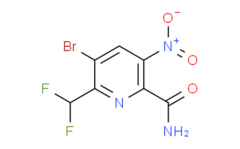 AM90220 | 1805948-19-9 | 3-Bromo-2-(difluoromethyl)-5-nitropyridine-6-carboxamide