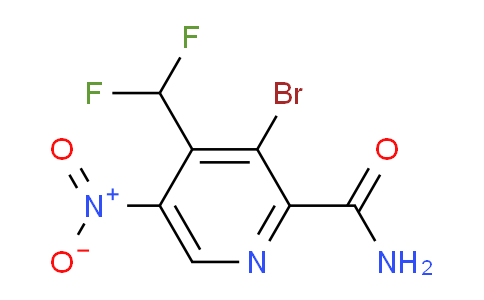 AM90222 | 1805381-45-6 | 3-Bromo-4-(difluoromethyl)-5-nitropyridine-2-carboxamide