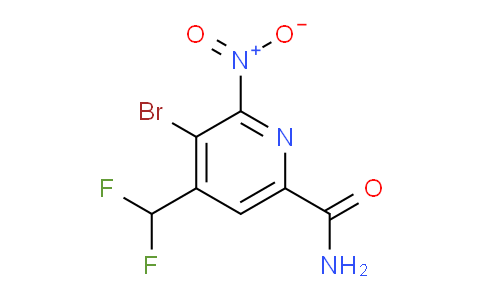 AM90226 | 1806922-64-4 | 3-Bromo-4-(difluoromethyl)-2-nitropyridine-6-carboxamide