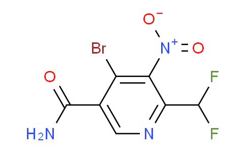 AM90229 | 1805360-11-5 | 4-Bromo-2-(difluoromethyl)-3-nitropyridine-5-carboxamide