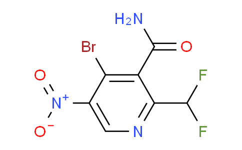 AM90230 | 1805252-92-9 | 4-Bromo-2-(difluoromethyl)-5-nitropyridine-3-carboxamide