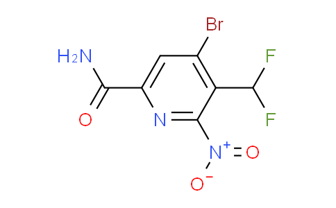 AM90236 | 1806866-71-6 | 4-Bromo-3-(difluoromethyl)-2-nitropyridine-6-carboxamide