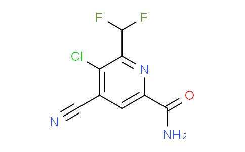 AM90271 | 1806962-20-8 | 3-Chloro-4-cyano-2-(difluoromethyl)pyridine-6-carboxamide