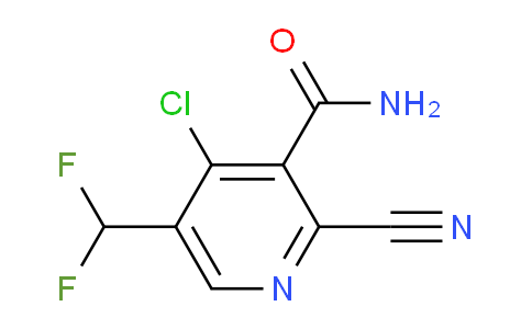 AM90275 | 1804465-84-6 | 4-Chloro-2-cyano-5-(difluoromethyl)pyridine-3-carboxamide