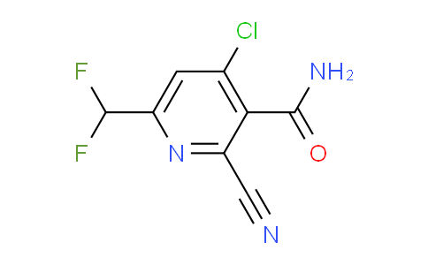 AM90276 | 1805259-54-4 | 4-Chloro-2-cyano-6-(difluoromethyl)pyridine-3-carboxamide