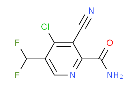 AM90278 | 1806921-29-8 | 4-Chloro-3-cyano-5-(difluoromethyl)pyridine-2-carboxamide