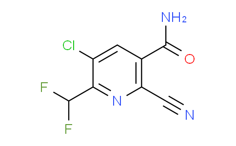 AM90285 | 1805259-69-1 | 3-Chloro-6-cyano-2-(difluoromethyl)pyridine-5-carboxamide