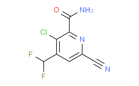 AM90301 | 1806921-42-5 | 3-Chloro-6-cyano-4-(difluoromethyl)pyridine-2-carboxamide