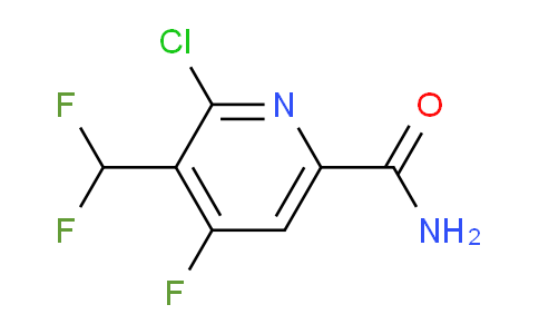 AM90303 | 1804670-34-5 | 2-Chloro-3-(difluoromethyl)-4-fluoropyridine-6-carboxamide