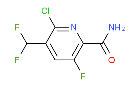 AM90304 | 1805378-32-8 | 2-Chloro-3-(difluoromethyl)-5-fluoropyridine-6-carboxamide