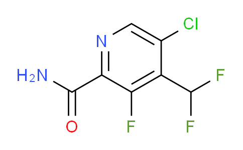 5-Chloro-4-(difluoromethyl)-3-fluoropyridine-2-carboxamide