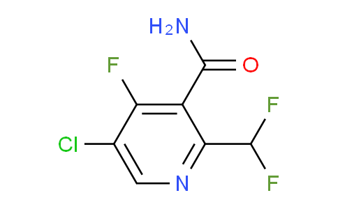 5-Chloro-2-(difluoromethyl)-4-fluoropyridine-3-carboxamide